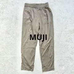 【ムジルシリュウヒン】M レディーステーパードパンツ　ウエストゴム