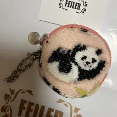 フェイラー　コロコロパンダ　サークルキーポーチ