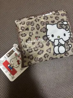 ハローキティ レオパード柄 エコバッグ　ヒョウ柄