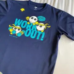 デサント DESCENTE バレー バボちゃん Tシャツ M 世界バレー 応援