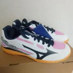 新品未使用　ミズノ　卓球シューズ クロスマッチ ソード2　24.5