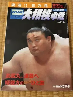 NHK 大相撲中継　九州場所展望号　平成14年11月発行