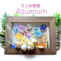シーグラスアート❣️カラフル熱帯魚　ミニ水族館　海の贈り物　可愛いお魚さん
