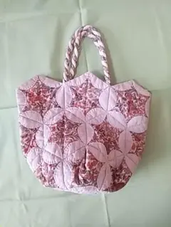 六角形パッチワークバック