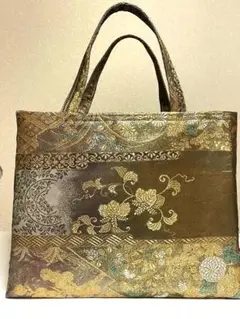 ☆お値下げ中☆ ¥4.250→ ¥3.950 　　 帯（若松蒔絵)ハンドメイド