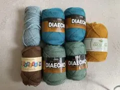 DIAECHO 毛糸 5色セット