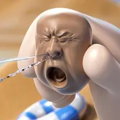 あくび　水鉄砲　かわいい　子供　大好き