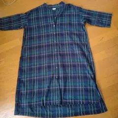 parkesシンプル チェックシャツワンピース！