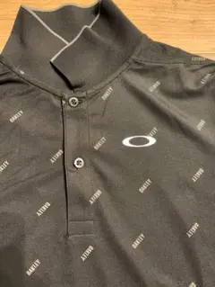 Oakley ポロシャツ Sサイズ ブラック　オークリー