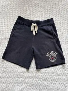 Hollister ネイビー スウェットショートパンツ　　S