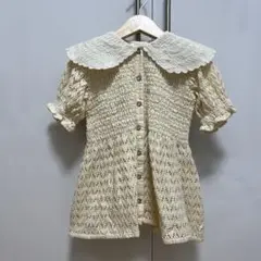 Bonjour レースワンピース 2y