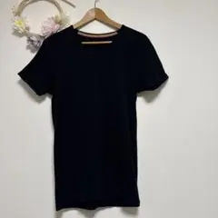 Paul Smith VネックTシャツ L スリム 黒 綿100%