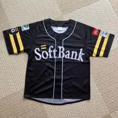 ソフトバンクホークス ユニフォーム S ブラック
