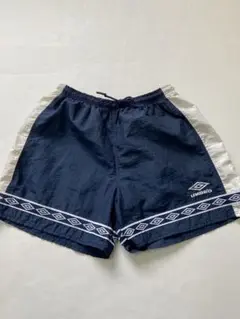 ヴィンテージ　UMBRO ショートパンツ　ショーツ　ネイビー