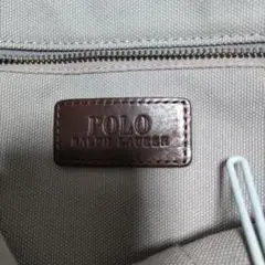 POLO RALPH LAUREN グレー トートバッグ