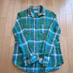 起毛加工長袖シャツ