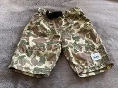 Lee キッズ ハーフパンツ 迷彩 カモフラ柄 100cm