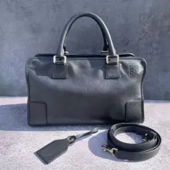 LOEWE アマソナ 36 ブラック ショルダーバッグ 2way