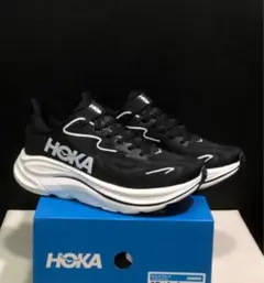 HOKA ONE ONE Clifton 10 ブラック 26.5cm