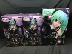 【新品未開封】初音ミク SPM ダークエンジェル フィギュア プライズ 4個 新品未開封】初音ミク SPM ダークエンジェル フィギュア