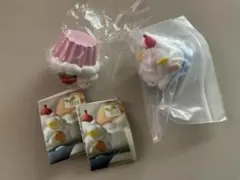 ガチャガチャ　まっしろかくれんぼ　うさぎ　しろくま　2種セット