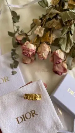 Dior リング エレガンスゴールド