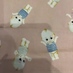 生地　キューピー　ピンク