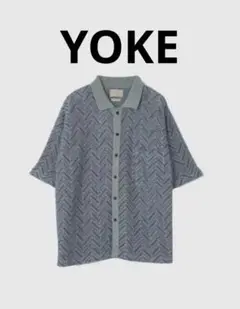トップス yoke mesh herringbone shirts 3 YOKE（ヨーク）の「YOKE/ヨーク/HERRINGBONE MESH SHIRT S/S