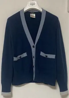 シャネル(Chanel) カシミヤ ニット カーディガン ネイビー 42