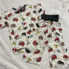 カーズ　ピクサー　パジャマ　バースデイ　腹巻き付き　90 セット