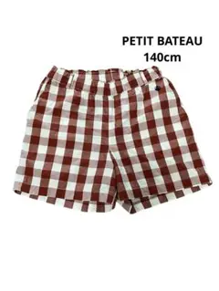 PETIT BATEAU ギンガムチェックパンツ 10ans/140cm