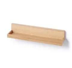 無印良品 壁に付けられる家具トレー オーク材突板 44cm