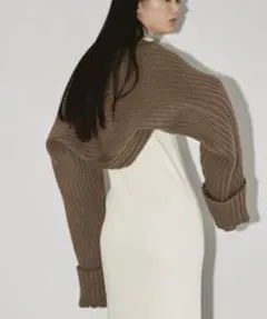 Volume Knit Sleeve todayful ボリュームニットスリーブ