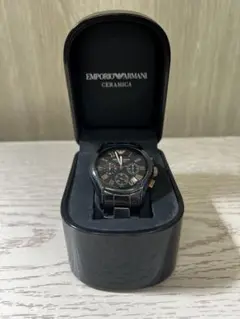 EMPORIO ARMANI CERAMICA クロノグラフ