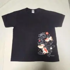 涼し気 金魚 Tシャツ