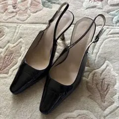 ブティックオーサキ　パンプス　ブラック