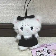 mikko characters BLACK ribbon ムース