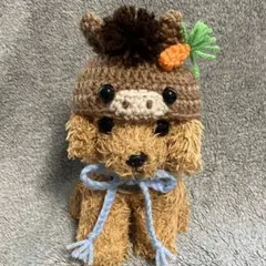 2026年午年♥馬の帽子♥小型犬用帽子・猫用帽子♥ハンドメイド