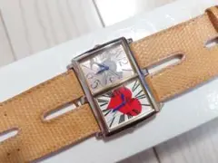 【希少】VivienneWestwood ダブルフェイス　スカル　ハート　腕時計 2025年最新】ヴィヴィアンウエストウッド ダブルフェイス 時計の