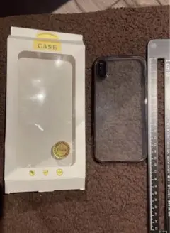 半額⭐️ONES iPhoneXsMaxケース 半透明 米軍MIL規格