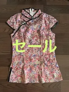 チャイナ服　トップス　Sサイズ