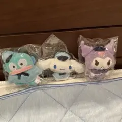 サンリオ　キャラクターズ　ねこねこ探偵マスコット３種