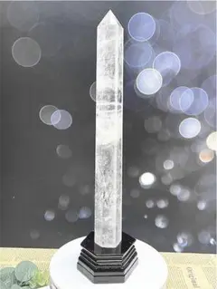 約：332mmAAA級☆天然水晶六角柱B86B2/203B03B