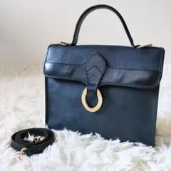 美品 Christian Dior 2way ショルダーバッグ オーバル