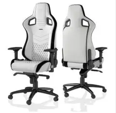 noblechairs ゲーミングチェア ホワイト/ブラック