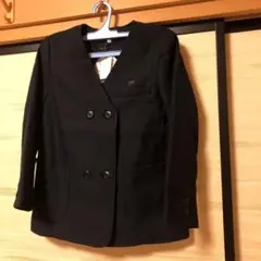 新品 未使用　サイズ150A 男女兼用　小学校制服　裏地付 ダブル　紺　送料無料