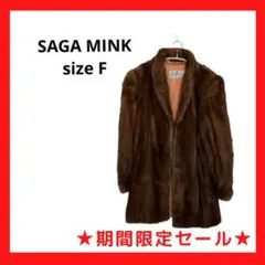 美品 BelleVison サガミンク ミンクコート 最高級毛皮 レディース