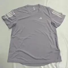 アディダス ランニングウェア OWN THE RUN Tシャツ 紫 M