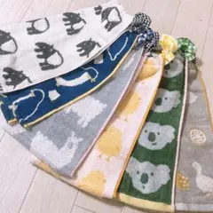 おりこうエプロン 動物 コアラ ひよこ アニマル 6枚 エプロン スタイ 保育園