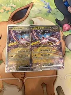 ポケカ　ポケモンカード　タケルライコex rr